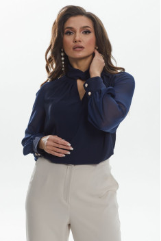 Женская блуза MALI 620-059 синий