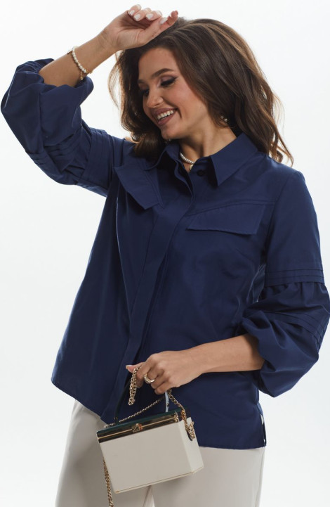 Женская блуза MALI 624 синий