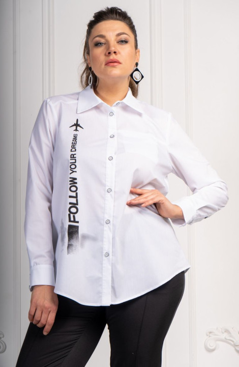 Женская блуза Andina 111 белый