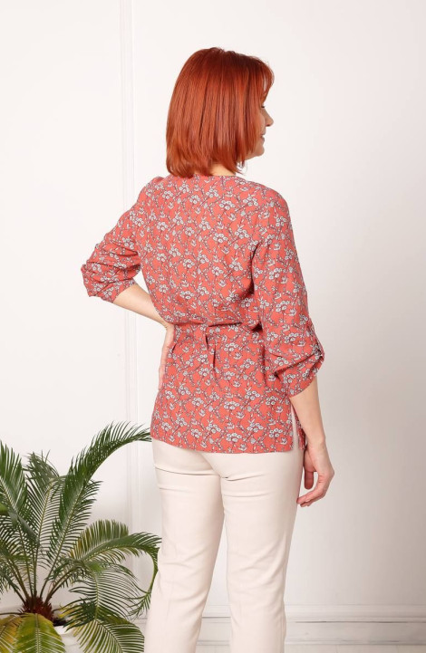 Женская блуза Соджи 319 кирпичный