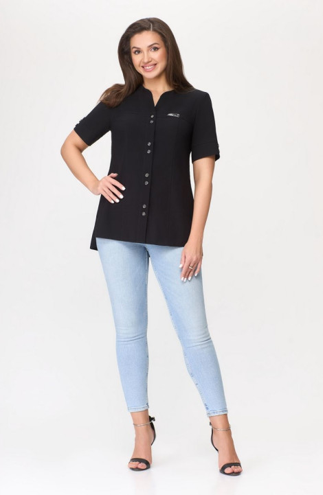 Женская блуза DaLi 4512 чёрный