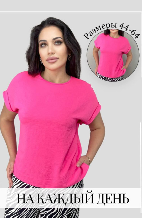 Женская блуза LindaLux 1-388 фуксия