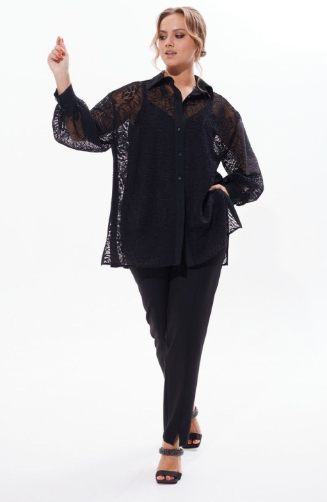 Женская блуза Condra 16226 черный