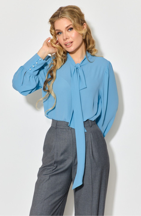 Женская блуза Chumakova Fashion 115 голубой