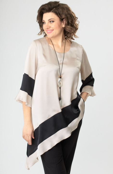 Женская блуза ANASTASIA MAK 1071 карамель