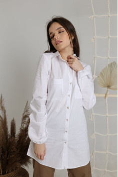 Женская блуза AMORI 6389 белый