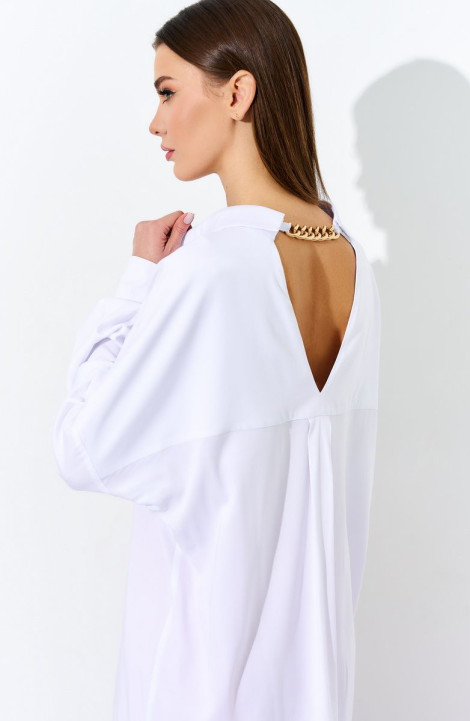 Женская блуза DiLiaFashion 0708 белый