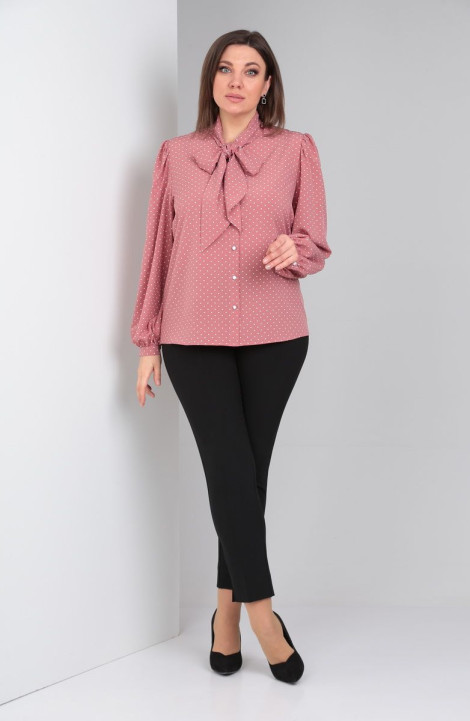 Женская блуза Lady Line 524 темно-розовый