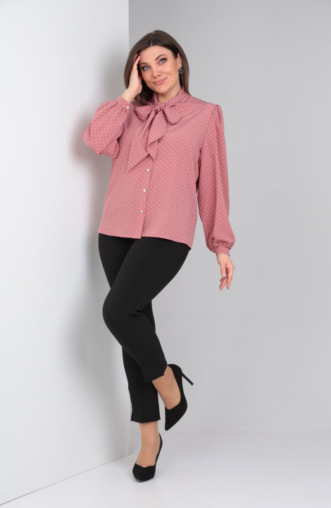 Женская блуза Lady Line 524 темно-розовый