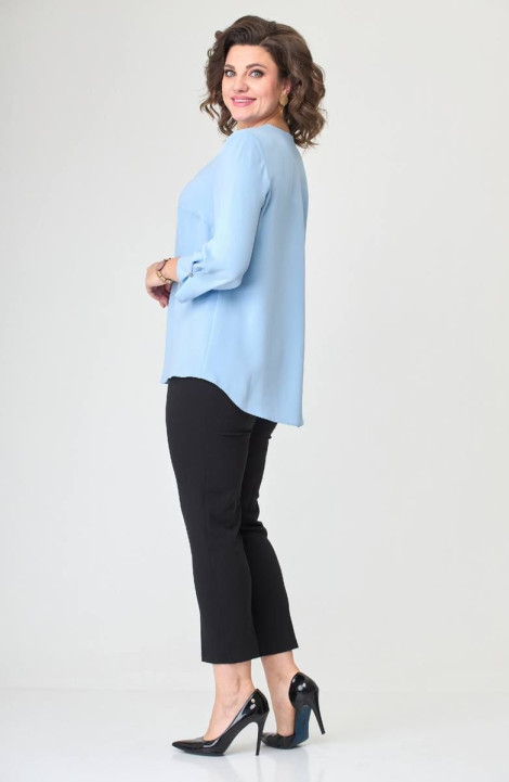 Женская блуза Ollsy 2067 голубой