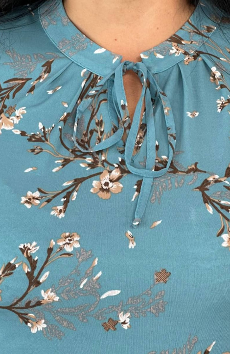 Женская блуза LindaLux 1-378 голубая_сакура