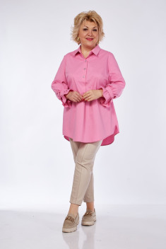 Женская блуза Djerza 0131 розовый