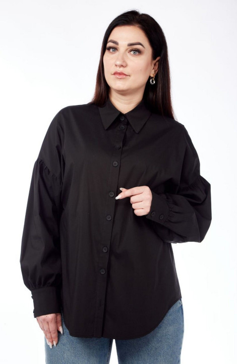 Блуза Nati Brend 0012 черный