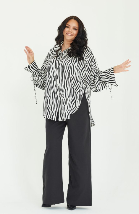 Женская блуза ENZA 109 зебра