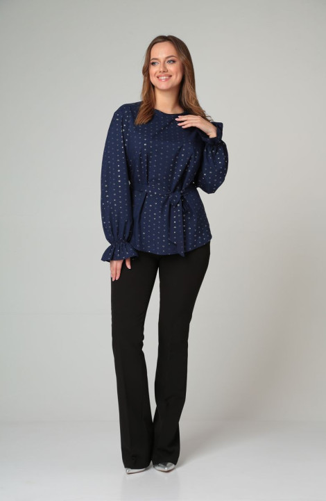 Женская блуза Modema м.700/3 темно-синий