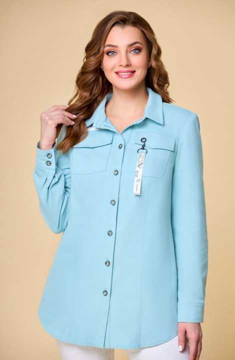 Женская блуза DaLi 2546 голубой
