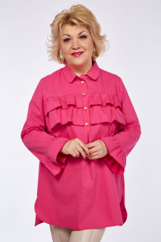 Женская блуза Djerza 0130 розовый