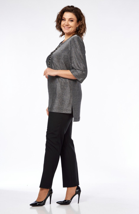 Женская блуза Элль-стиль 2250а серебро