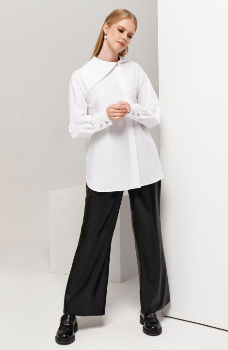 Женская блуза Панда 107240w белый