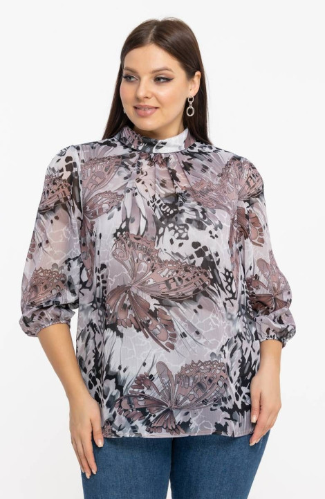 Женская блуза Avila 0822 серый