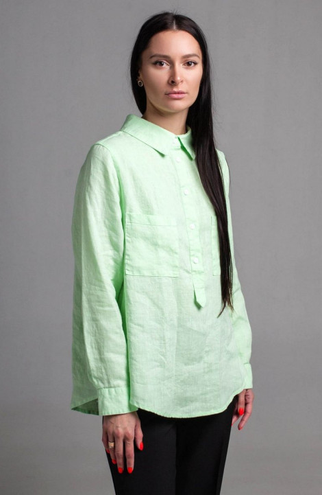 Женская блуза Bright Style 484 салатовый