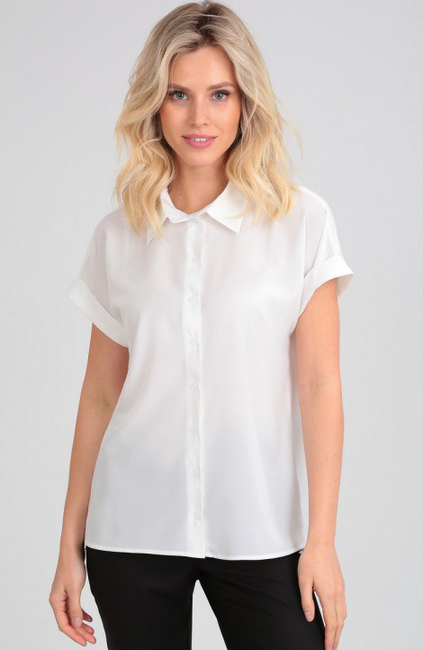 Женская блуза LeNata 12279 молочный