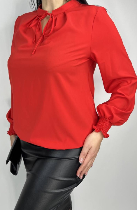 Женская блуза LindaLux 1-113 красный_софт