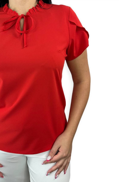 Женская блуза LindaLux 694 красный_софт