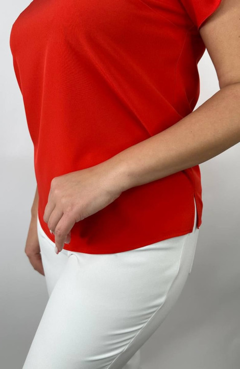 Женская блуза LindaLux 694 красный_софт