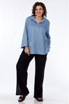 Женская блуза INVITE 1051 голубой