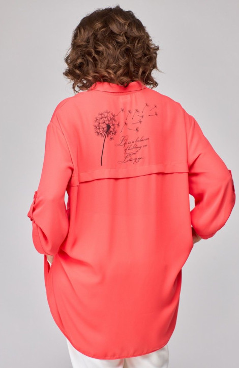 Женская блуза ANASTASIA MAK 1131 коралл