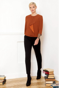 Женская блуза VIZANTI 8035 коричневый