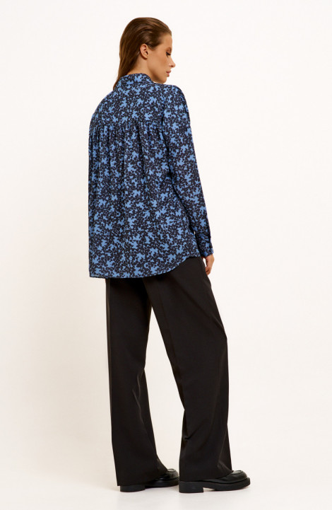 Женская блуза Панда 130740w черно-синий