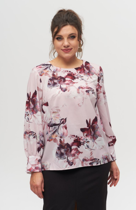 Женская блуза Anelli 730 розовый_ирис