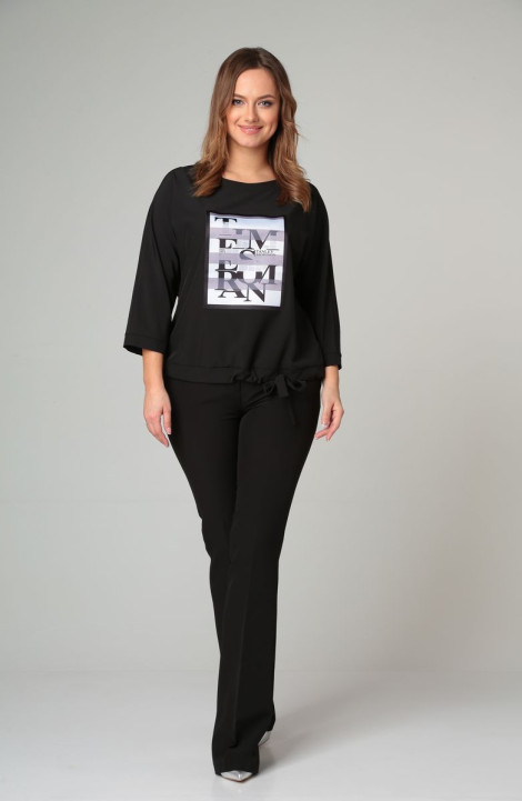 Женская блуза Modema м.701 черный