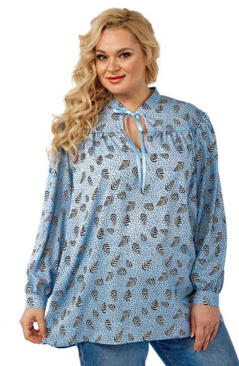 Женская блуза Michel chic 760 голубой