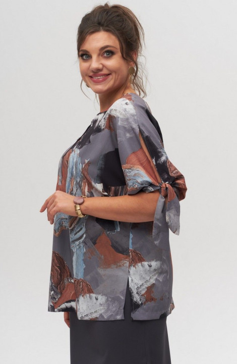 Женская блуза Anelli 1116 калейдоскоп