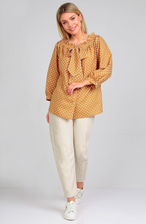 Женская блуза Таир-Гранд 62167 горчица