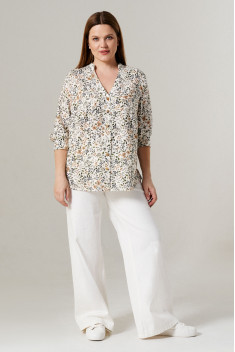 Женская блуза Панда 147340w мультиколор