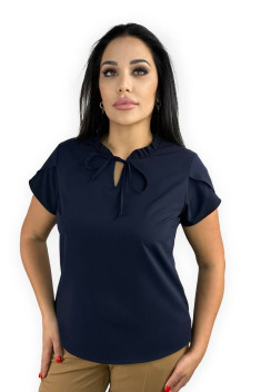 Женская блуза LindaLux 694 синий_софт