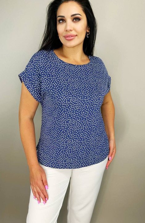 Женская блуза LindaLux 1-388 синий