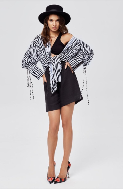 Женская блуза ENZA 101 зебра