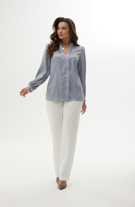 Женская блуза MALI 623-047 серебро