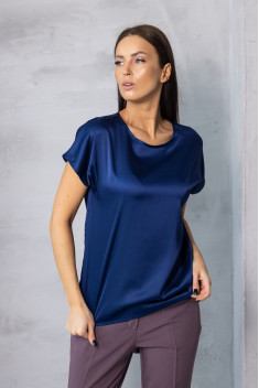 Женская блуза Friends 1-015blue голубой