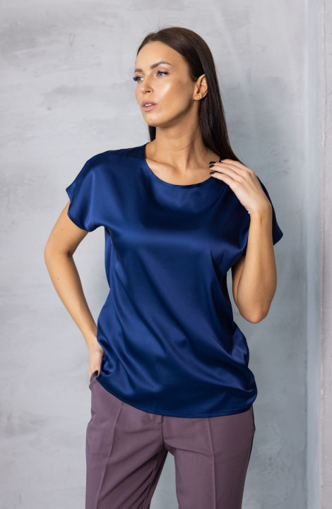 Женская блуза Friends 1-015blue голубой