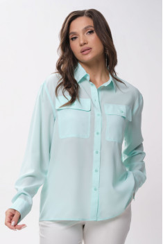 Женская блуза Панда 163440w мятный