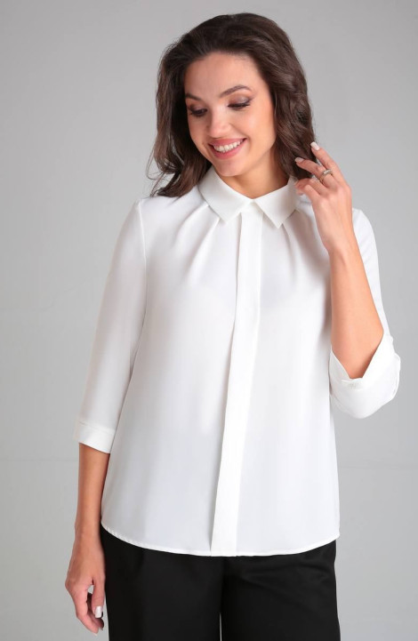 Женская блуза LeNata 11341 молочный