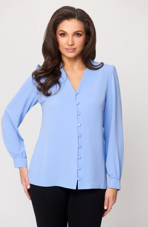 Женская блуза DaLi 3591а голубая
