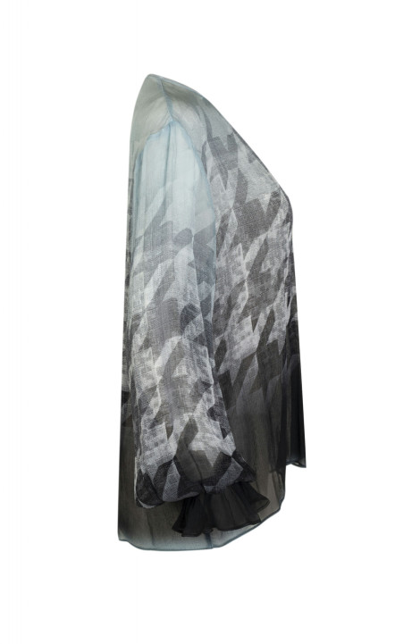 Женская блуза Elema 2К-12977-1-170 принт