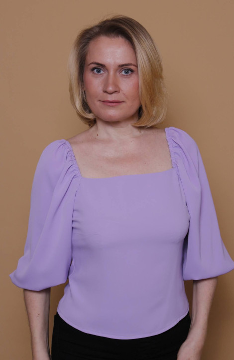 Женская блуза MIRSINA FASHION 1523 лиловый